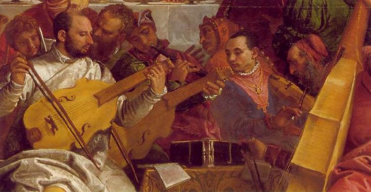VERONESE (Paolo Caliari) The Marriage at Cana (detail) we France oil painting art